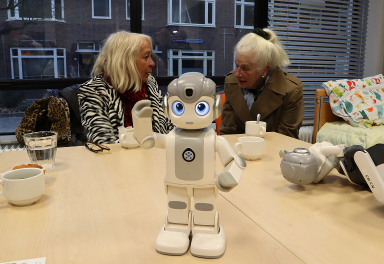 Op de koffie met een robot? Gezellig!